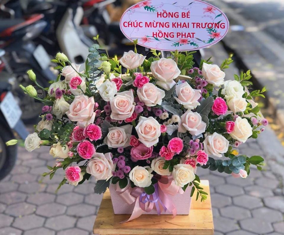 Lẵng Hoa Thành Công 